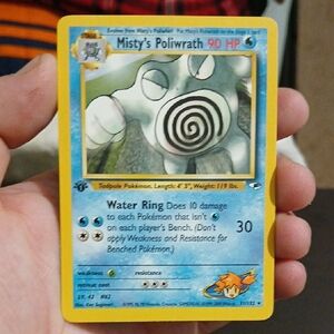 1st Edition Misty's Poliwrath